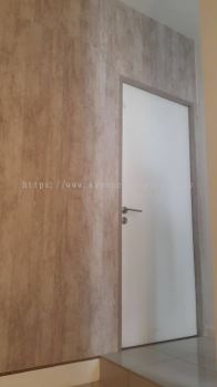 Partition Slide Door Works at Urbana Residence Ara Damansara