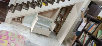 Staircase Partition Works at Sungai Long 