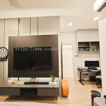 Bedroom TV Cabinet at The Waltz Residence OUG
