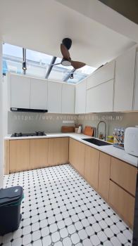 Custom Made Wet Kitchen Cabinet in Serenia City Dengkil