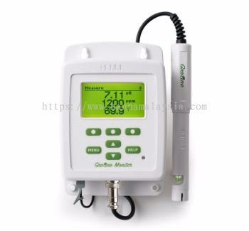 HI981420 GroLine Hydroponic Nutrients Monitor for pH, EC, TDS, and Temperature