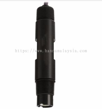 HI6100805 AmpHel® Flat-tip pH Electrode - High Temperature, 5m Cable