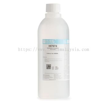 HI7074L Electrode Cleaning Solution for Inorganic Substances (500 mL)