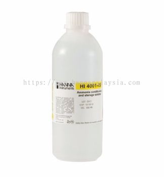 HI4001-45 Ammonia ISE Conditioning and Storage Solution