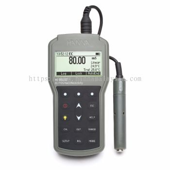 HI98192 Waterproof Portable EC/TDS/Resistivity/Salinity Meter