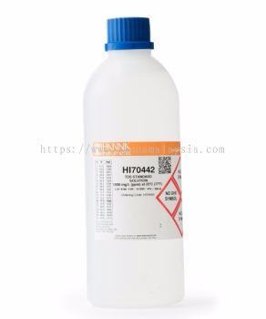 HI70442L 1500 mg/L (ppm) TDS Calibration Solution (500 mL Bottle)