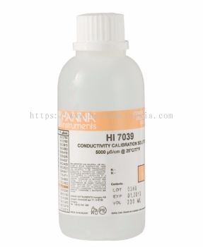 HI7039M 5000 渭S/cm Conductivity Standard (230 mL Bottle)