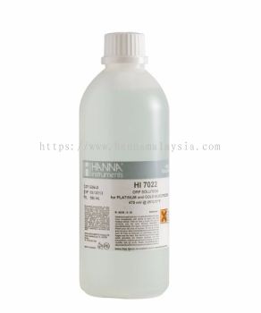 HI7022L 470 mV @ 25掳C ORP Test Solution (500 mL)