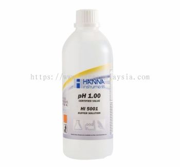 *HI5001 pH 1.00 Technical Calibration Buffer (500 mL)