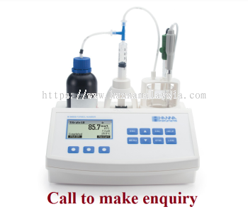 HI84533-02 Mini Titrator for Measuring Formol Number in Wine and Fruit Juice