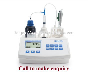 HI84532-02 Mini Titrator for Measuring Titratable Acidity in Fruit Juice