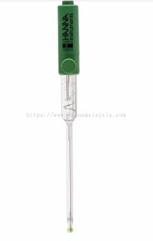 HI1330B pH Electrode for Vials and Test Tubes with BNC Connector