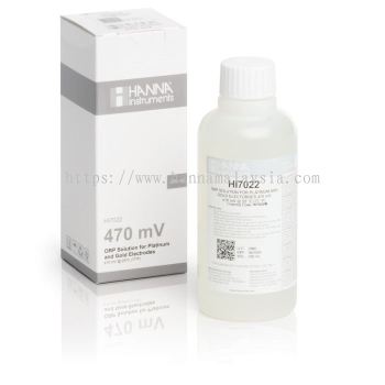 HI7022M 470 mV @ 25掳C ORP Test Solution (230 mL)