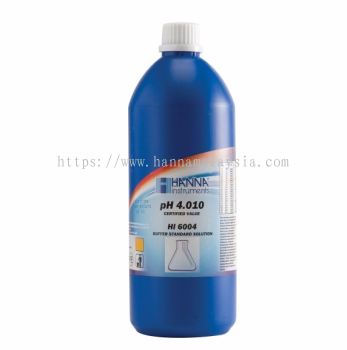 HI6004-01 pH 4.010 Millesimal Calibration Buffer (1 L)