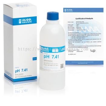 HI5074 pH 7.41 Technical Calibration Buffer (500 mL)