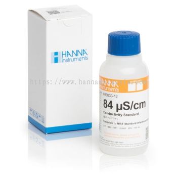 HI5033-12 84 渭S/cm Conductivity Standard (120 mL)