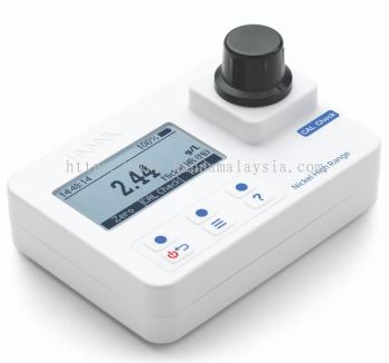 HI97726 Nickel HR photometer: Range   0.00 to 7.00 g/L - meter only