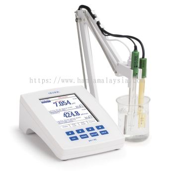 HI5522-02 Laboratory Research Grade Benchtop pH/mV/ISE and EC/TDS/Salinity/Resistivity Meter