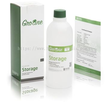 HI70300-050 GroLine Electrode Storage Solution (500 mL)