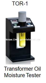 TOR-1 Transformer Oil Moisture Tester - Click to view details
