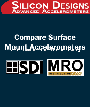Compare Surface Mount Accelerometers