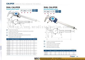 Dial Caliper Double Shock-Proof & Dial Caliper With Dustproof Shield