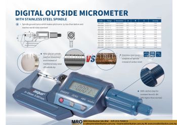 Digital Outside Micrometer