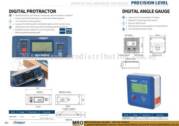 Digital Protractor & Digital Angle Gauge