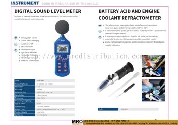 Digital Sound Level Meter & Battery Acid and Engine Coolant Refractometer