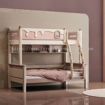 Little Ice Cream Drip Bunk Bed A6812