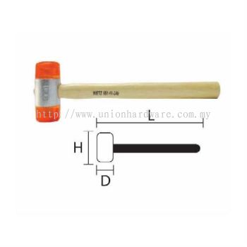 NIETZ 2 Way Pc Plastic Mallet