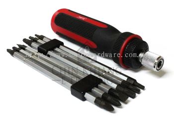 Nietz 7 PCS 12 in 1 Super Duty Ratchet Screwdriver Set