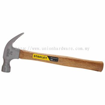 13 oz Curved Claw Wood Handle Hammer