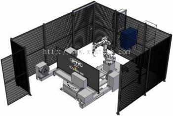 Robot Welding With Linear Guide Way & Rotary Positioner Rota-ARC 1000