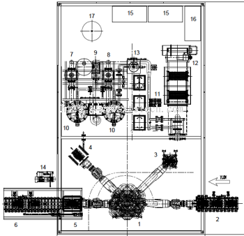 Robotic Engine Cylinder Head and Block Cleaning System