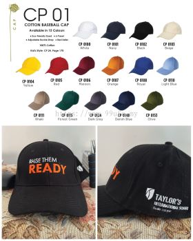 Cap with Embroidery