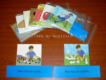 Best Buy!!! - Action Picture Cards & Matching Sentences (8 Packs) - 1st Edition (LM150)