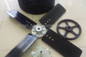 Infill, Fan, Pulley, Sprinkle Head