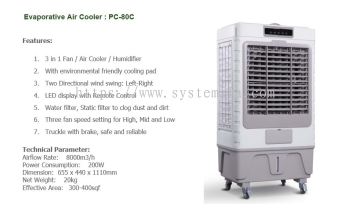 Portable Type Evaporative Air Cooler