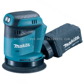 DBO180Z 5" MAKITA CORDLESS RANDOM ORBIT SANDER 18V