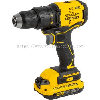 STANLEY SBD710D2K 20V Fatmax Brushless Cordless Drill 