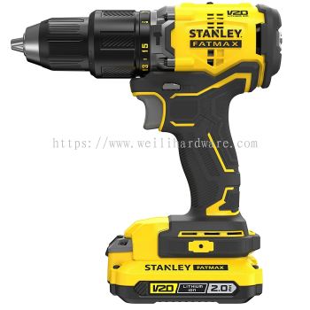 STANLEY SBD715D2K 20V Fatmax Brushless Cordless Hammer Drill