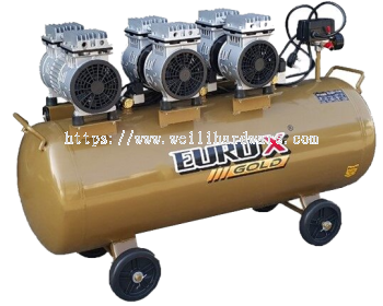 EUROX GOLD EAW-7180 OILESS AIR COMPRESSOR 100LIT SILENT COMPRESSOR