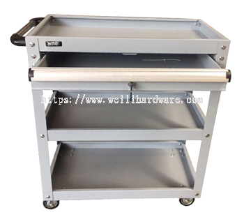Hitto 3 Layer Trolley with Drawer