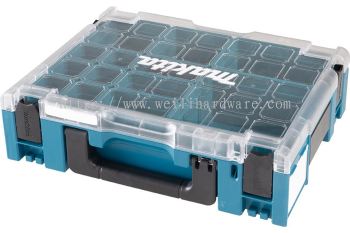 Makita 191X80-2 MAKPAC Clear Lid Organiser With Inserts