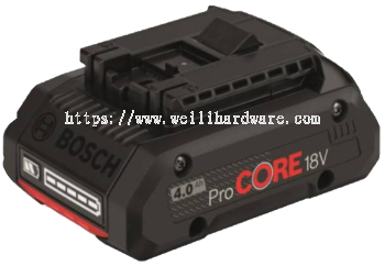 Bosch ProCORE 4.0Ah Battery 18V 1600A016GB