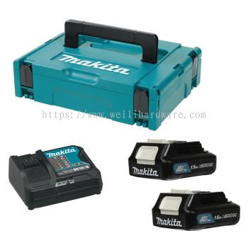 Makita 12V 1.5ah Battery & Charger Power Source Kit MKP1SY122