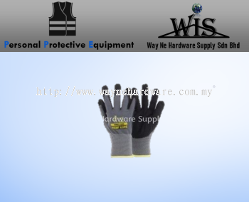ALL FLEX Nylon Spandex with PU Palm Coated Gloves