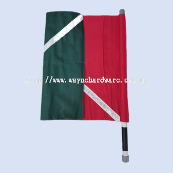 Traffic Flag with Reflective Tape (2 Color)