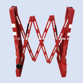 Red Expandable Barricade 